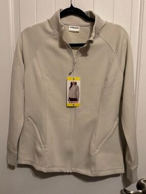 32 Degrees✨🤍⭐️Women's Light Beige Zip-Up Jacket